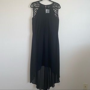 Thalia Sodi Lattice Detailed Hi Low Dress Size XL